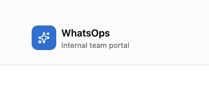 WhatsOps